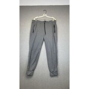 NOBULL Pants Mens Medium Gray Joggers Zipper Pockets‎ Cuffed Athletic Training